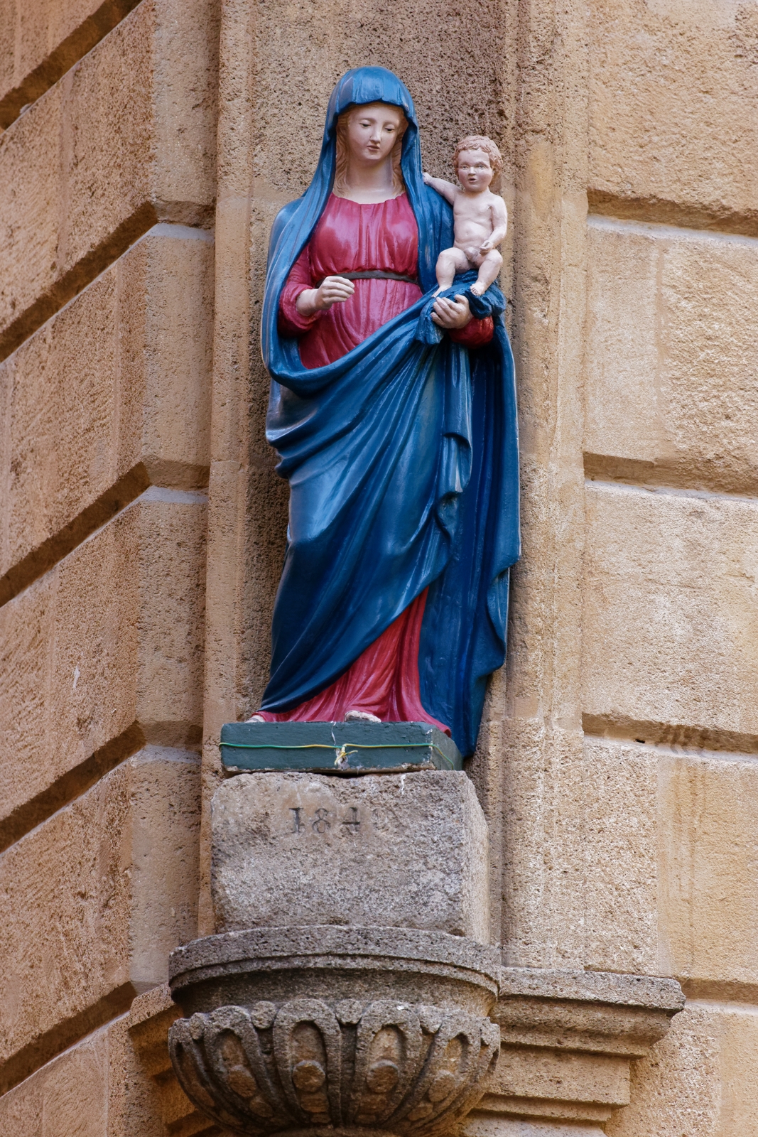 Oratoire Vierge à l'Enfant (Restauration de 2019)